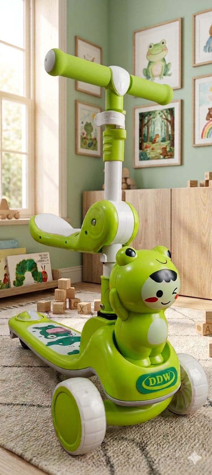 Green Frog Scooter
