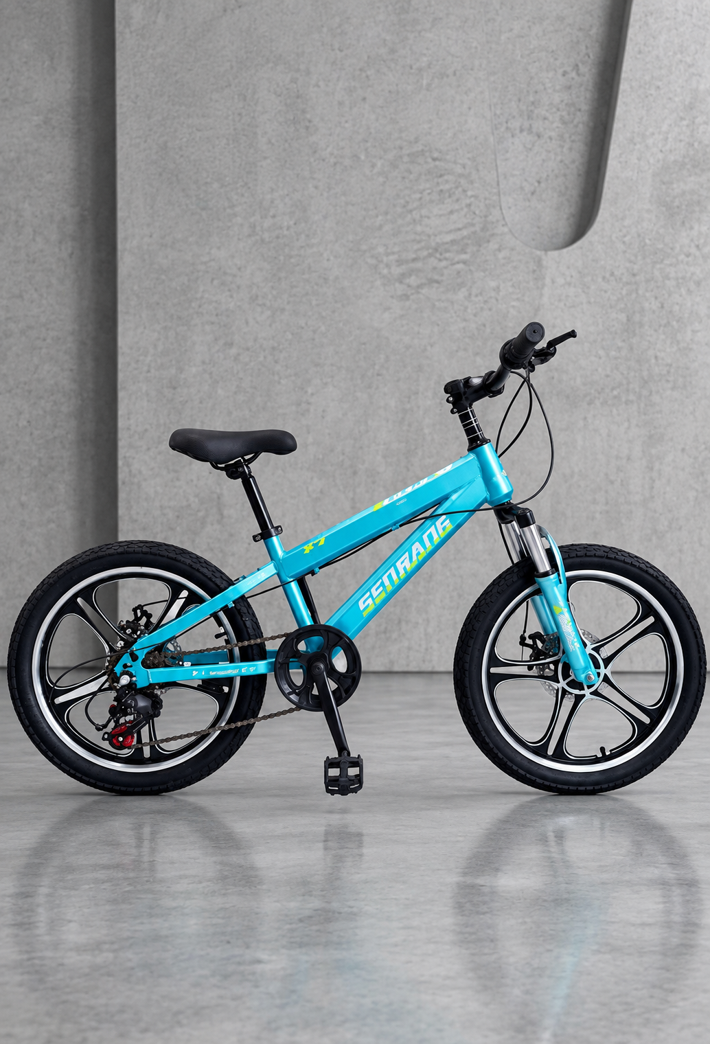 Premium Teal Kids Mountain Bike
