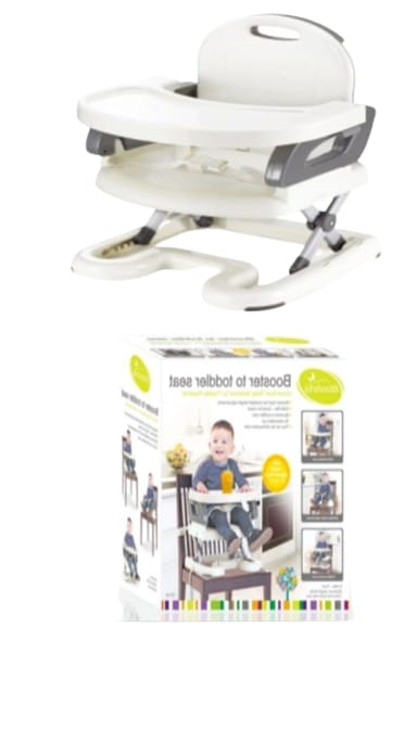 White Booster Seat with Box