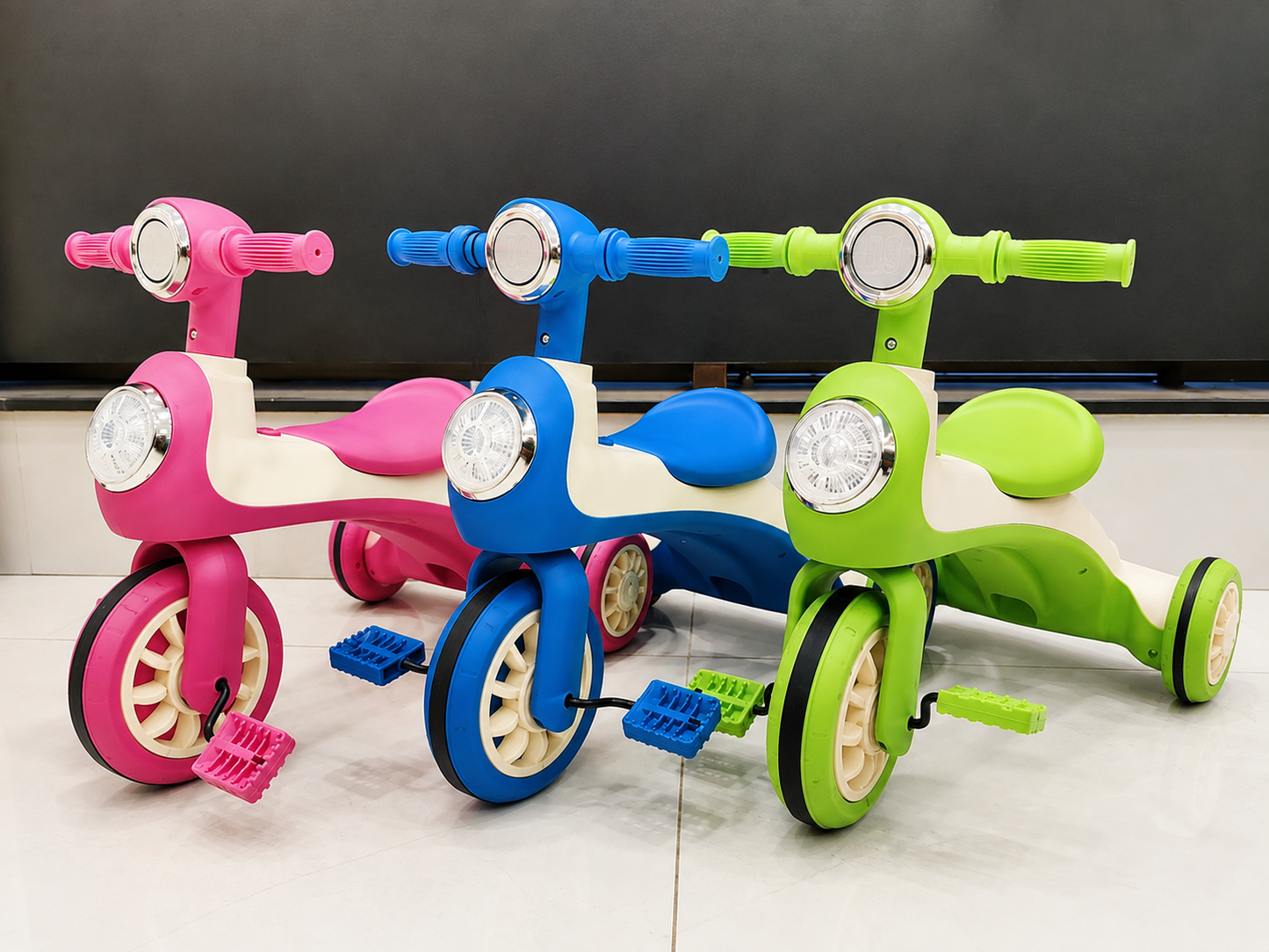 Kids Fiber Body Tricycle