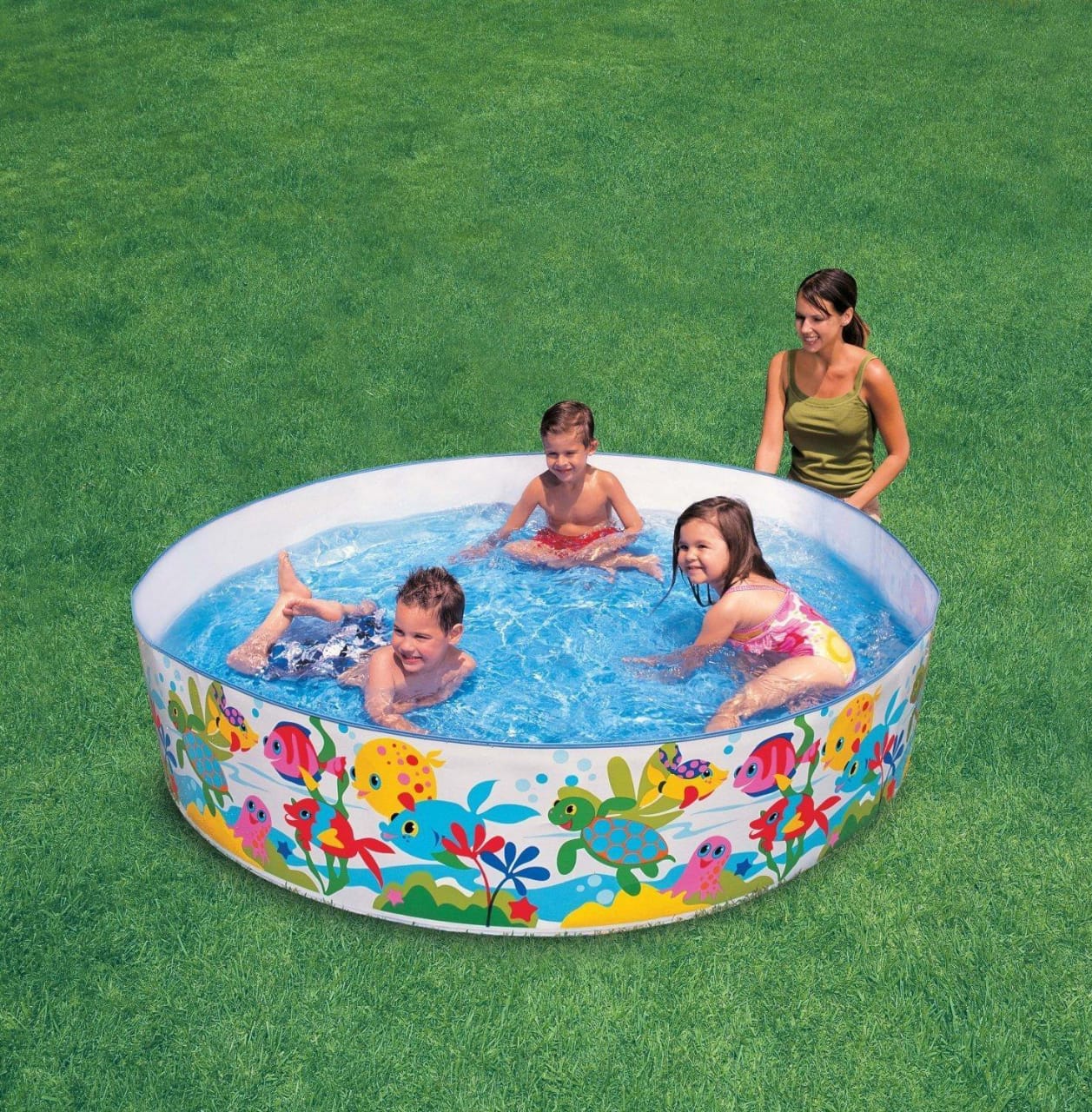 Ocean Life Frame Swimming Pool