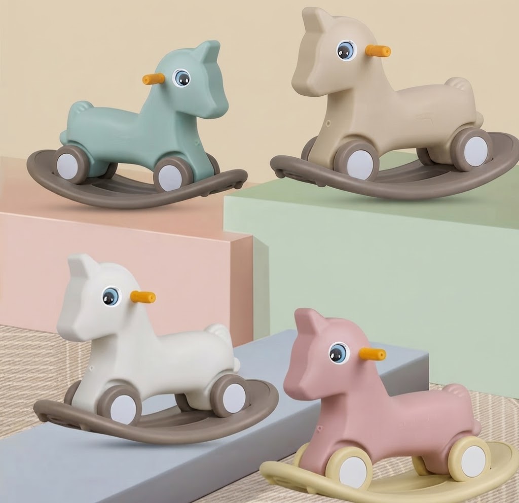 Kids Rocking Horse & Ride-On Toy (Model: 616)