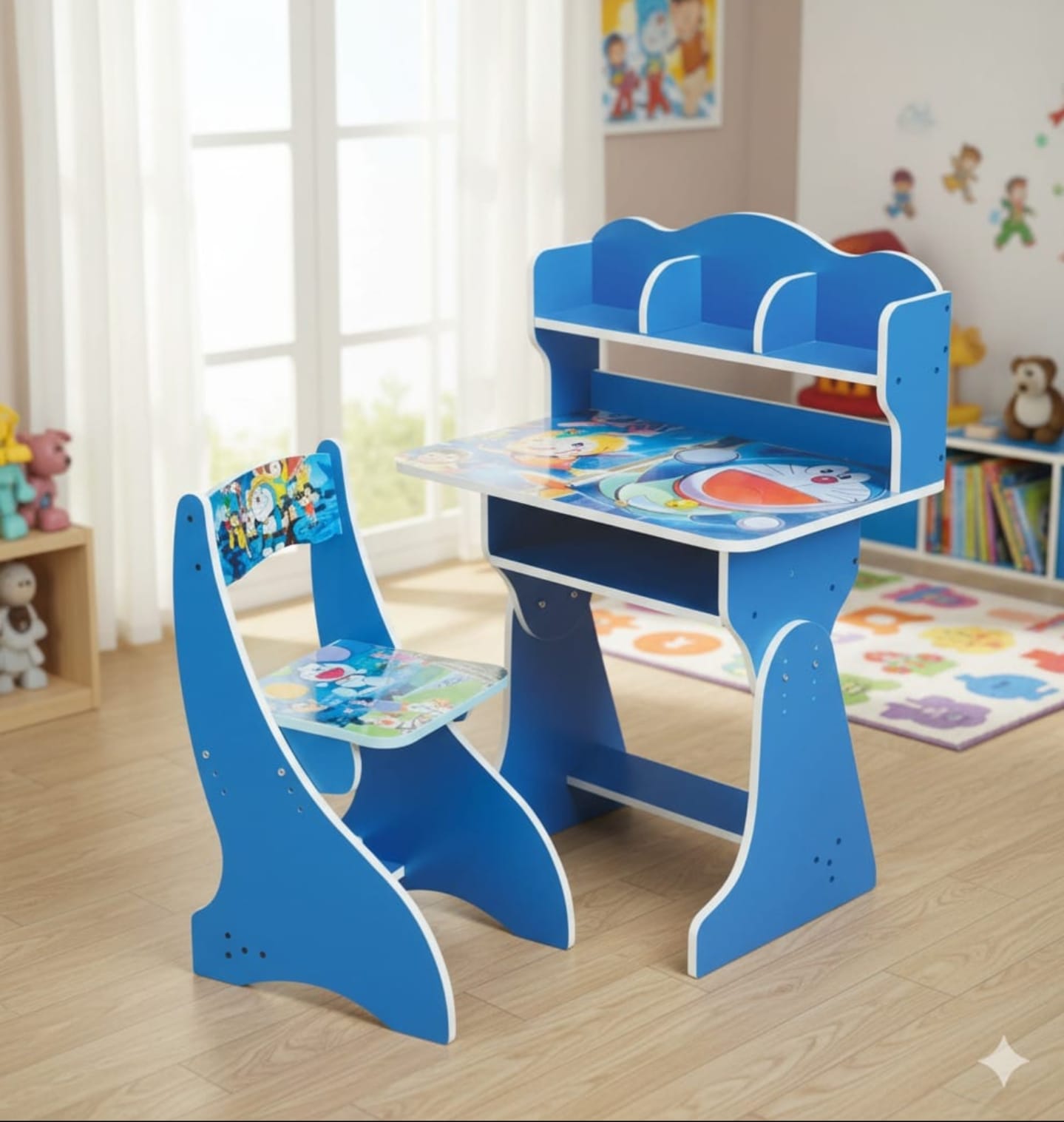 Dora the Explorer Orange Kids' Study Desk & Chair Set