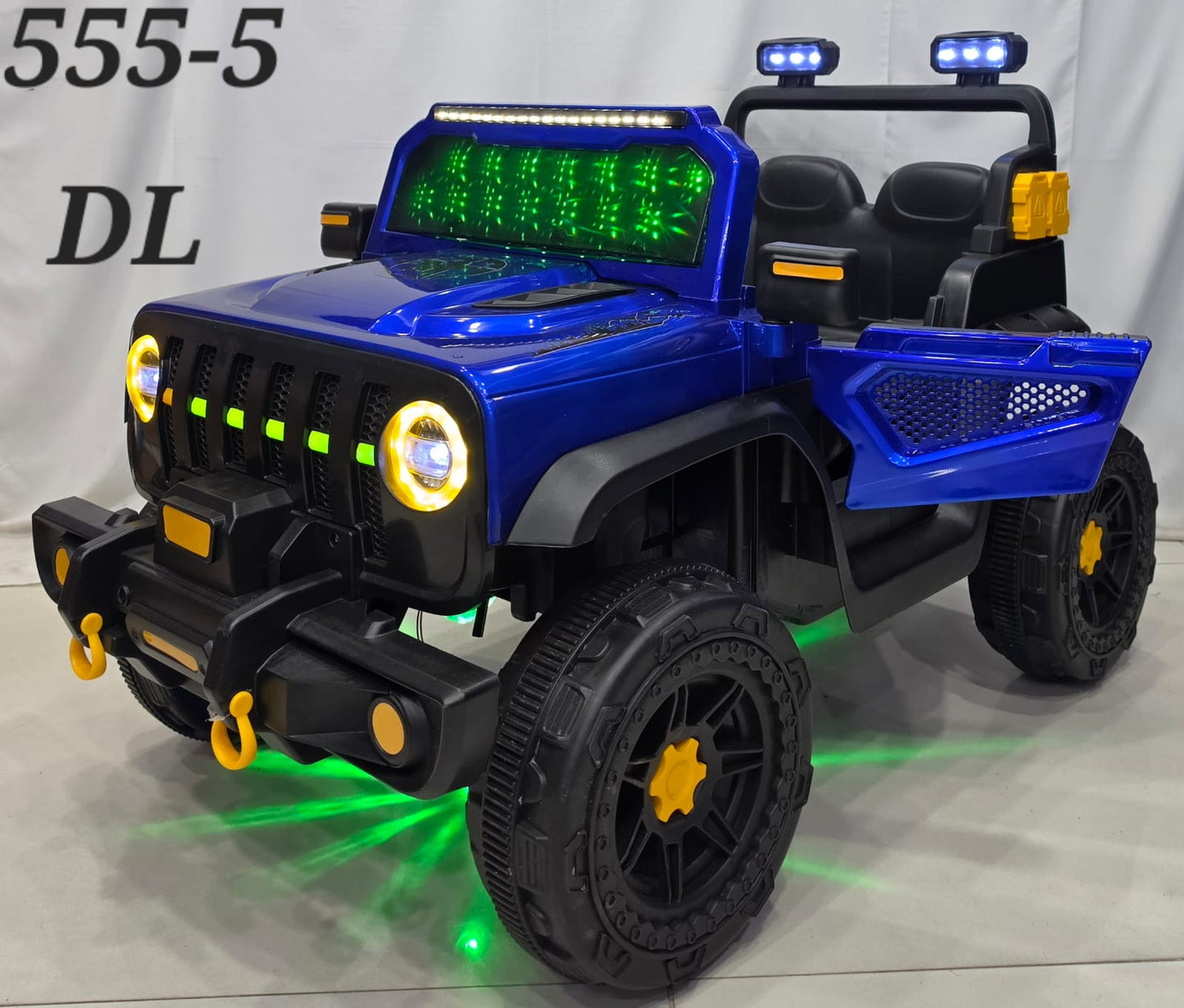 ids Heavy-Duty Electric Off-Road Jeep (Model: 555-5 DL)
