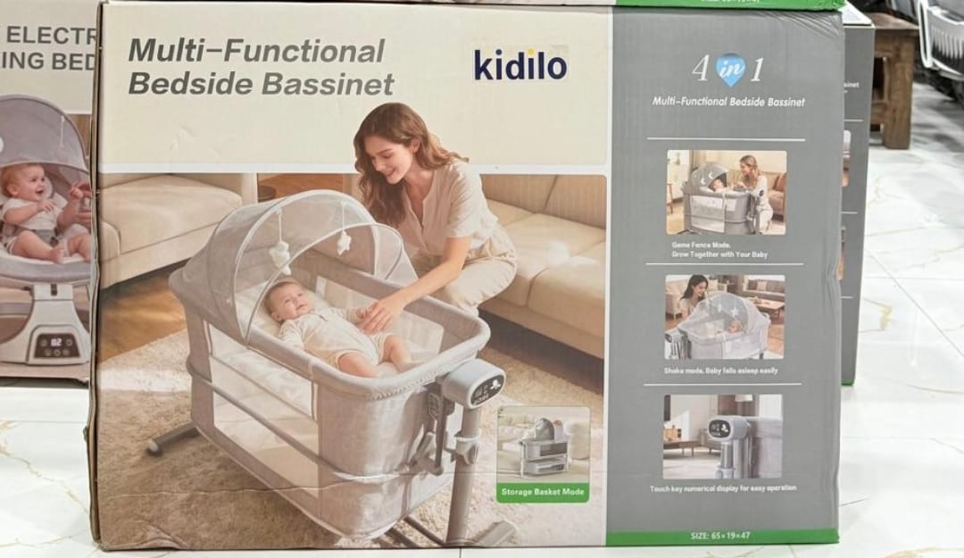 Kidilo 4-in-1 Multi-Functional Bedside Bassinet