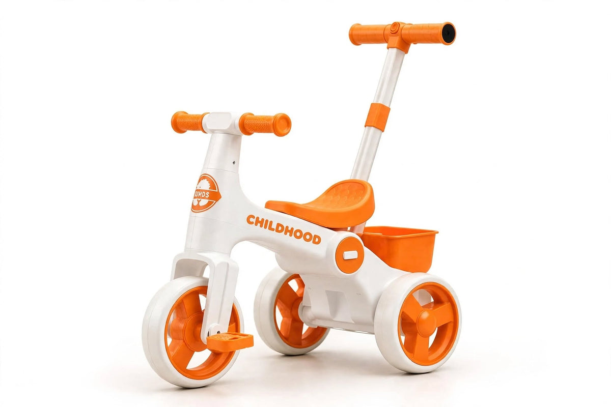 Model M8 CHILDHOOD Tricycle with Parent Handle