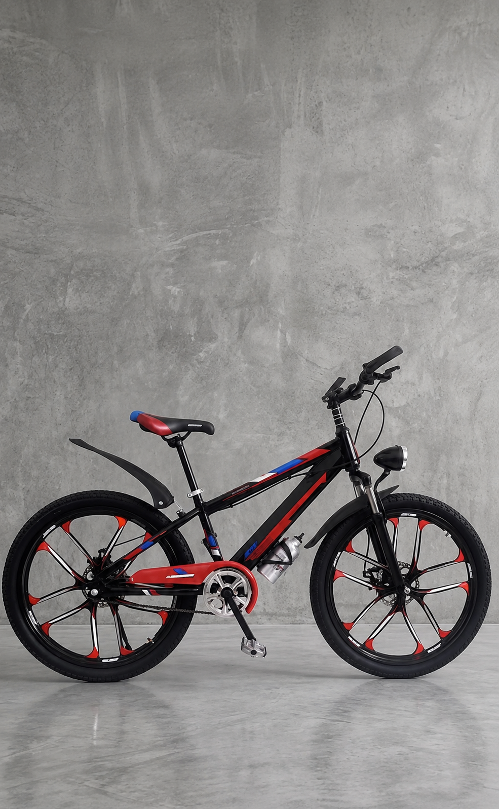 Black & Red Sports Bicycle