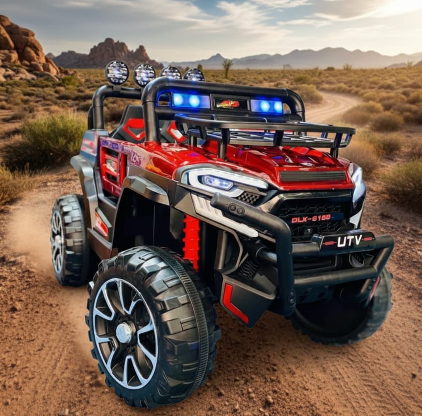 Red UTV Kids Ride-On Buggy
