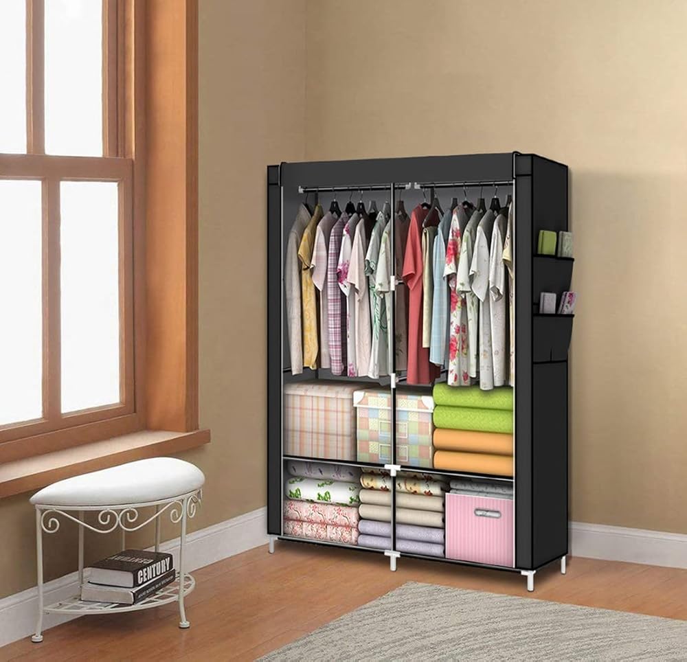 ortable Fabric Wardrobe