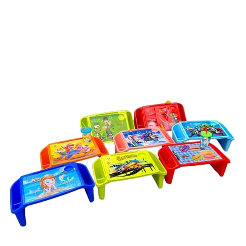 Cartoon Kids Study Bed Table / Laptop Tray