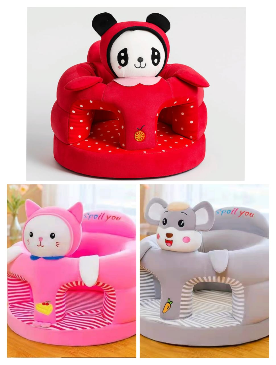 Animal Character Baby Support Seats
