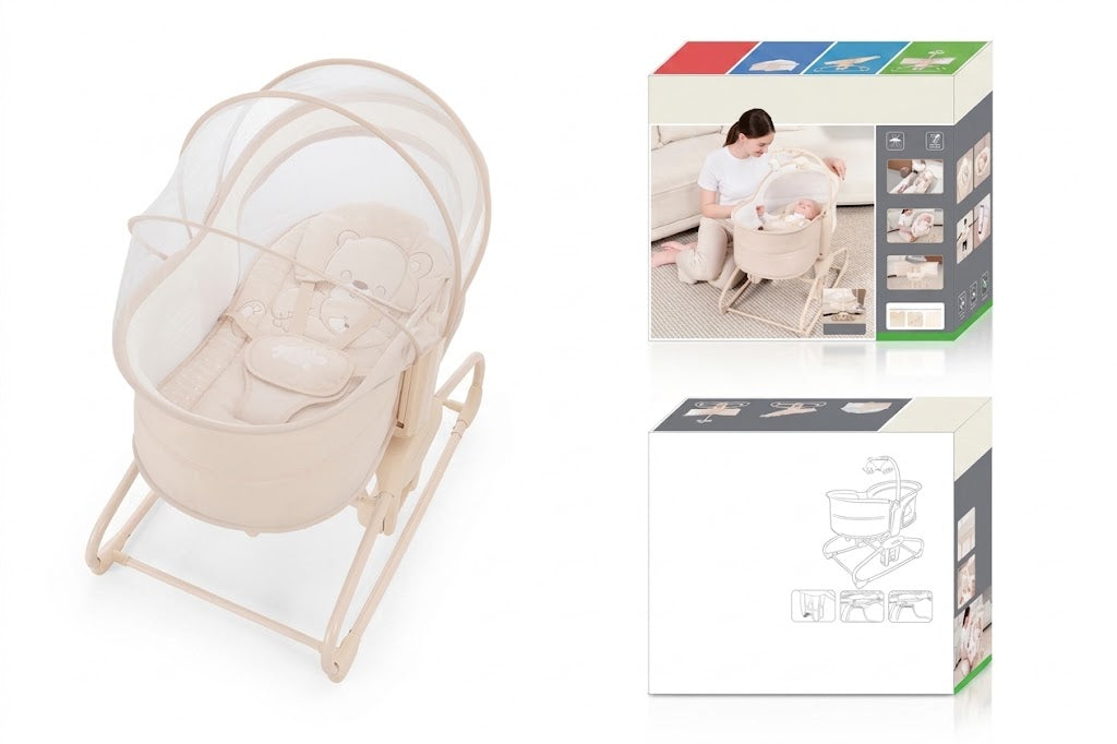 Deluxe 4-in-1 Multi-Functional Baby Bassinet