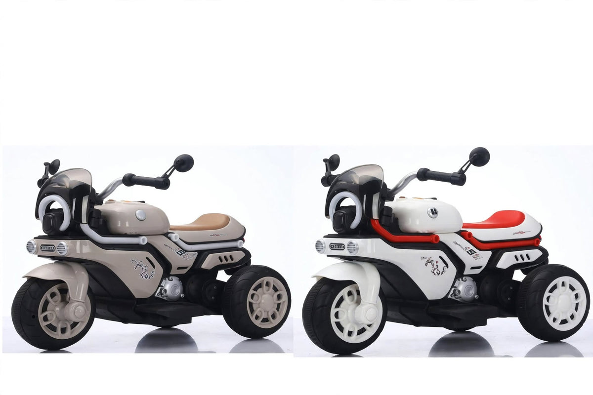 Cafe Racer QD - Kids Electric 3-Wheel Cafe Racer Bike with Big Fat Tyres (2 Colors)