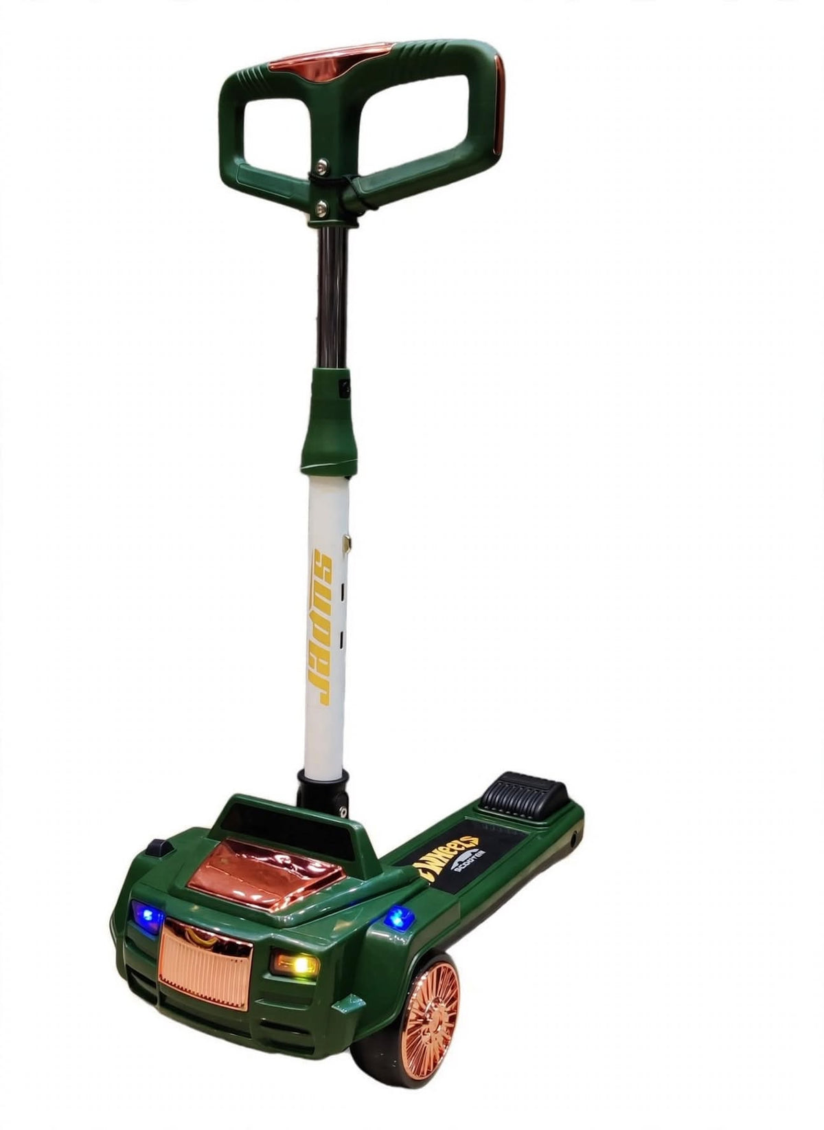 Model HB900 Luxury Car Scooter - Bluetooth + Music & LED Lights