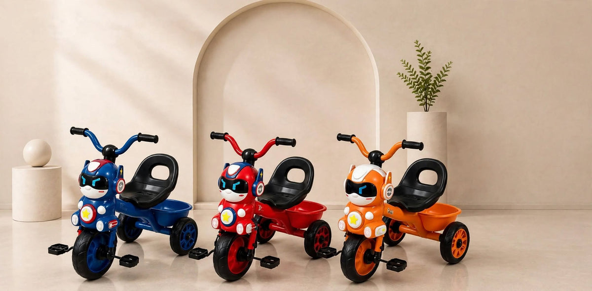 Kids Robot Tricycle - Ride Play Grow - 3 Wheel Tricycle For Kids