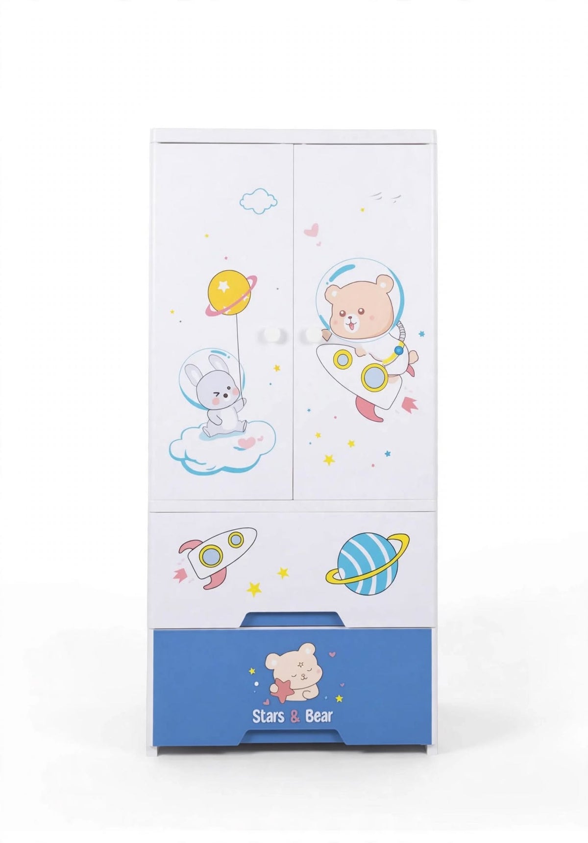 Kideez Bear Space 5-Layer Baby Wardrobe