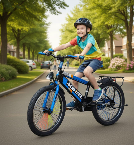 Black & Blue Kids Bicycle