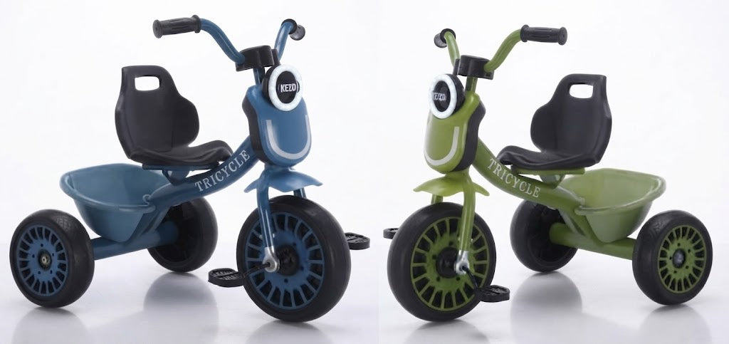 Kids Dual-Color Tricycle (Model: KQ-01)
