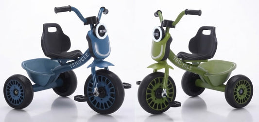 Kids Dual-Color Tricycle (Model: KQ-01)