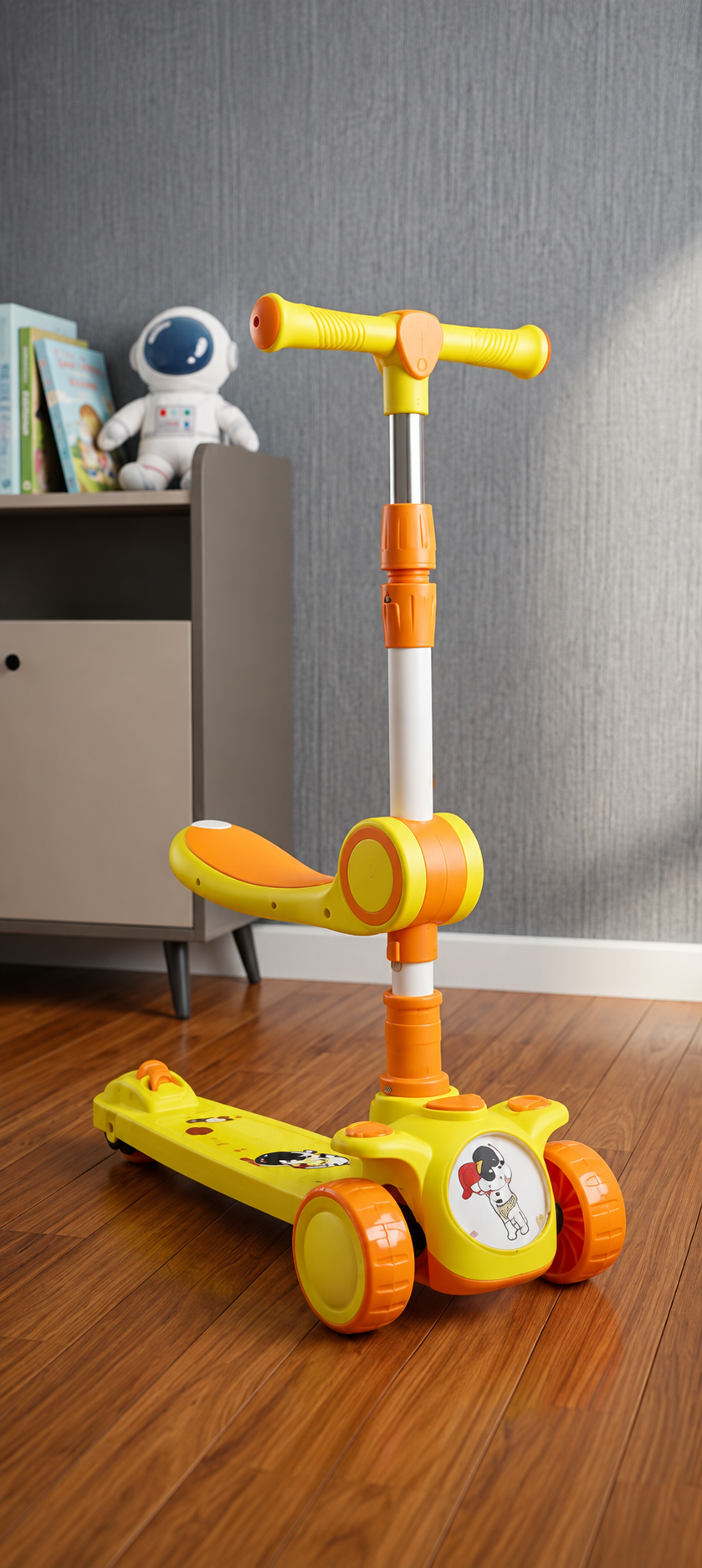 Kids 3-Wheel Cartoon Scooter