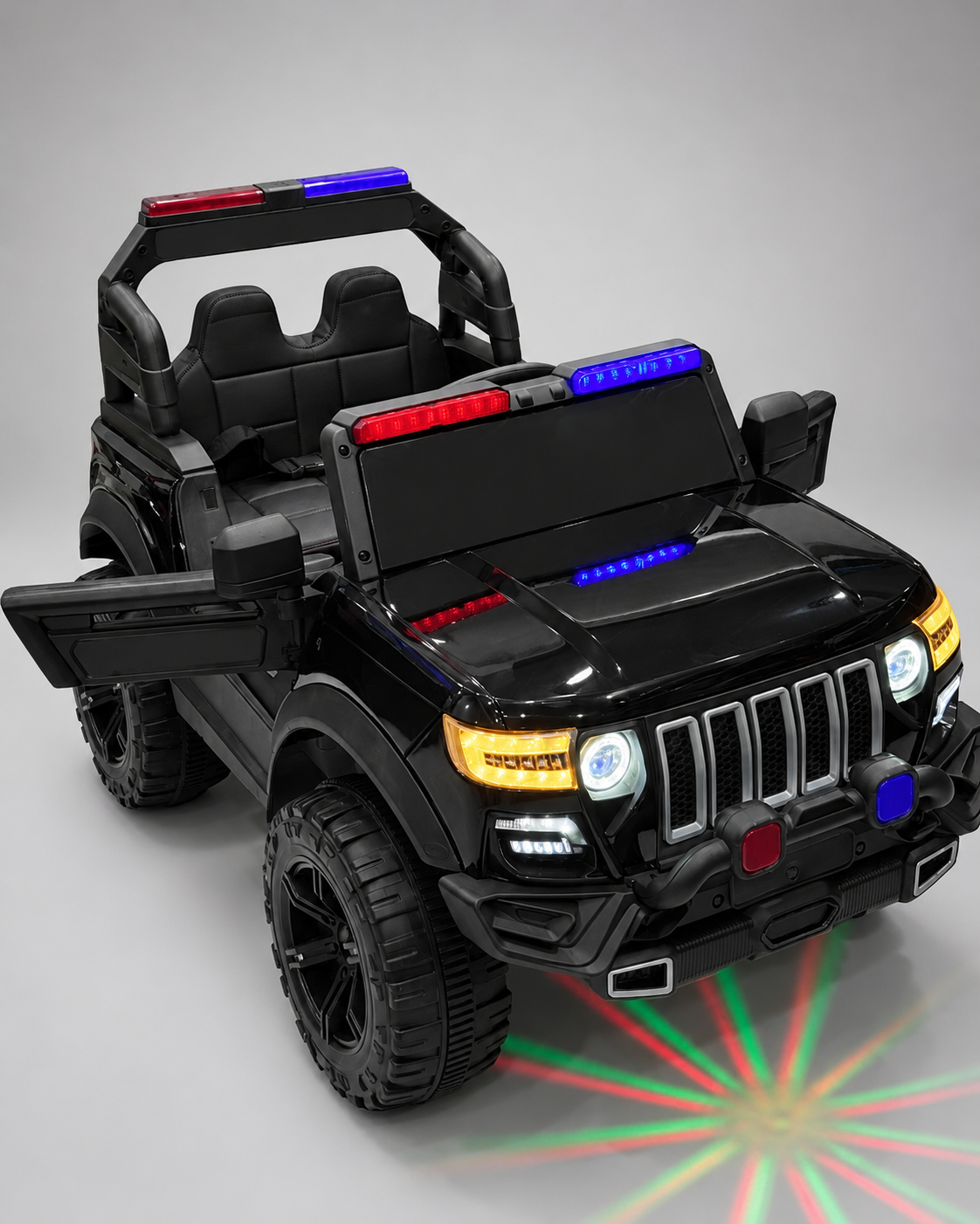 Kids Police 4x4 Ride-On Jeep