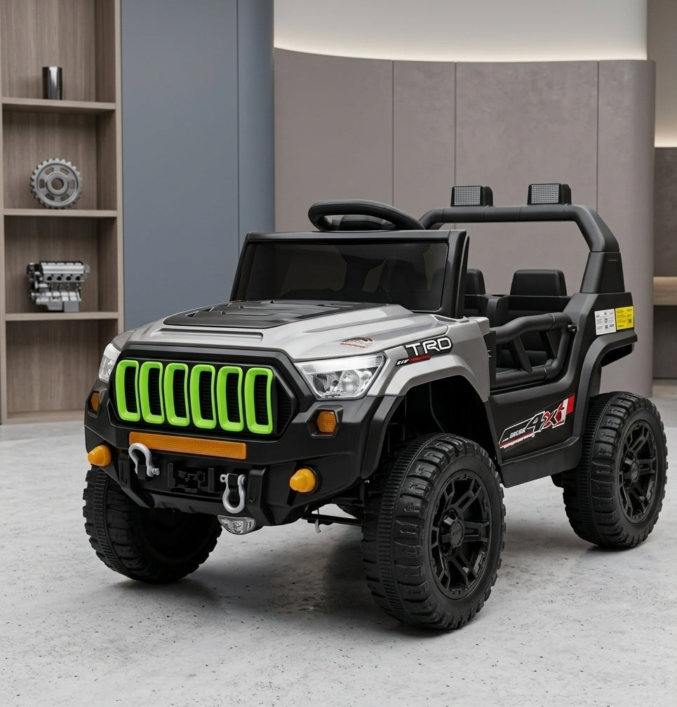 TRD-Style Off-Road 4x4 Ride-On Jeep