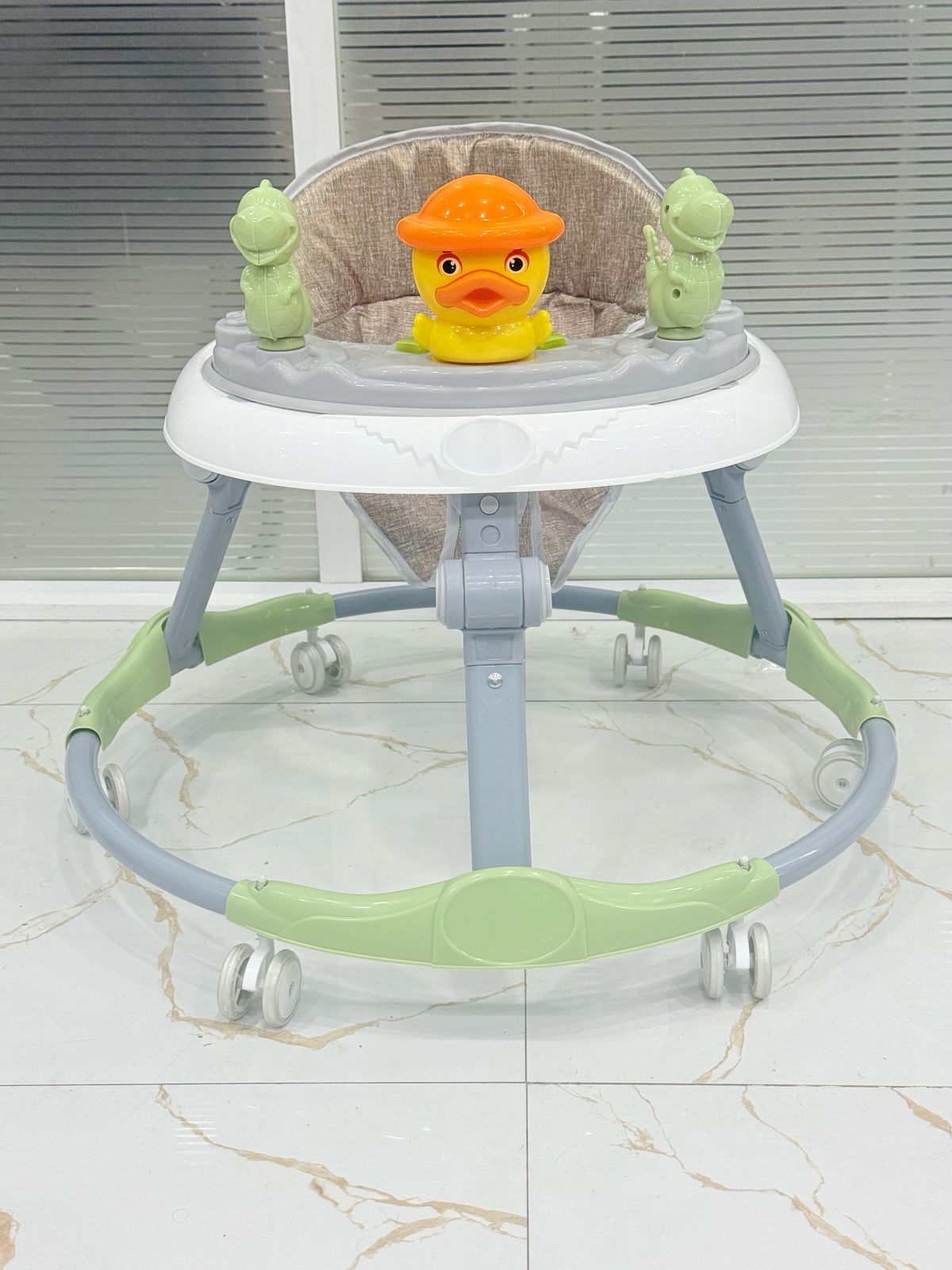 Green Duck Activity Baby Walker