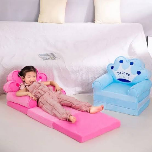 Plush Folding Kids Sofa Bed