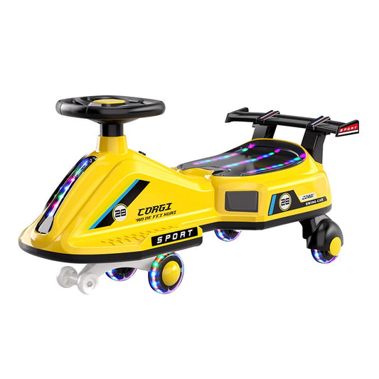 Yellow Swing Car