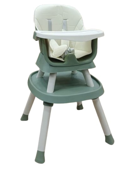Green & White Baby Booster / High Chair