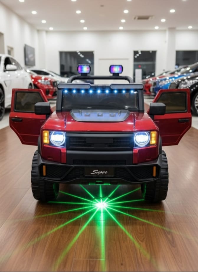 Red Luxury Kids Ride-On SUV