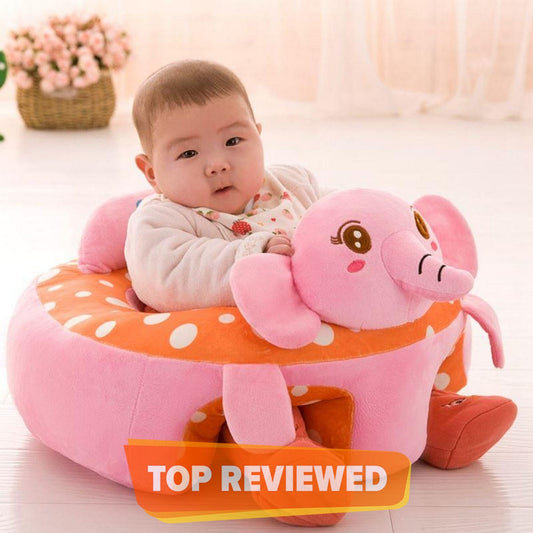 Pink Elephant Baby Support Sofa
