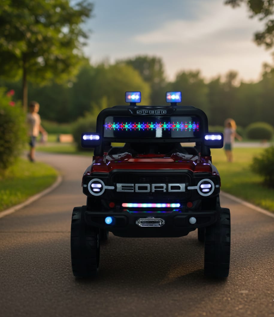 Kids Electric LED Jeep