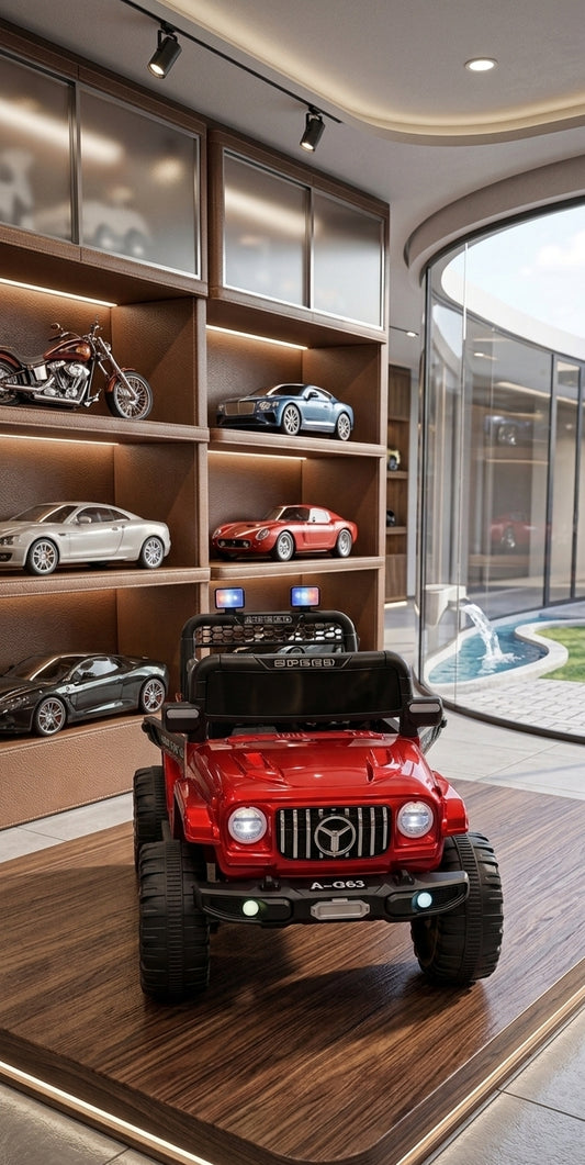 Kids Electric Red Ride-On Car