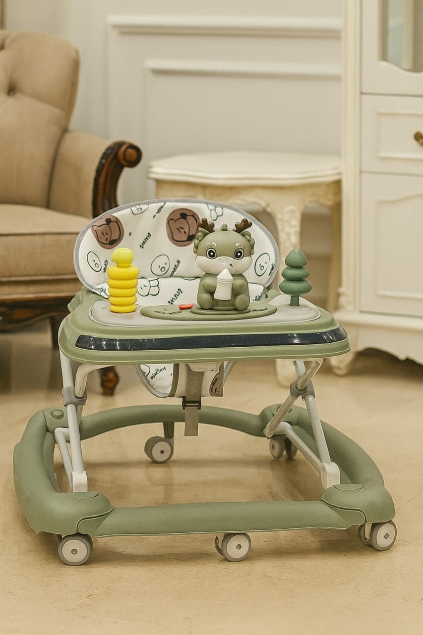 Green Baby Activity Walker