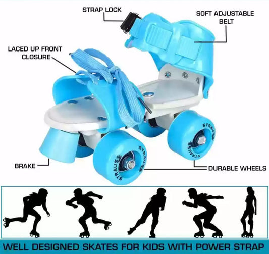 Adjustable Quad Roller Skates