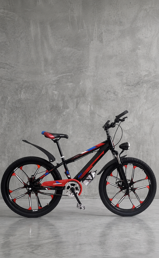 Black & Red Sports Bicycle
