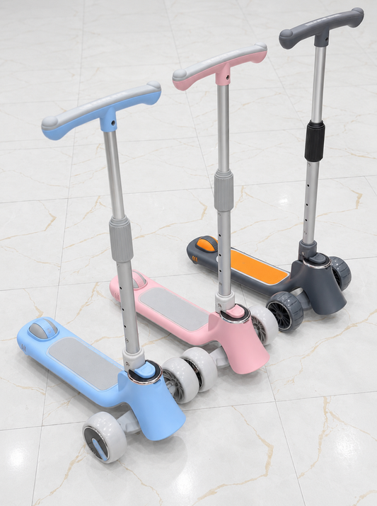 Kids 3-Wheel Adjustable Scooter