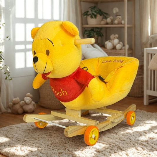 Plush Bear Rocker & Rider