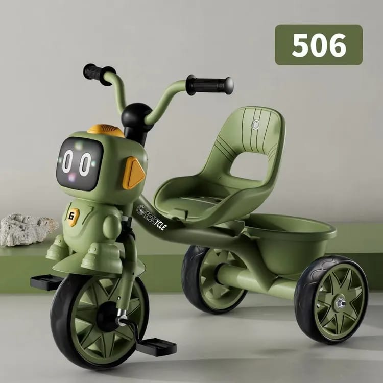 Kids Robot Tricycle with Rear Storage