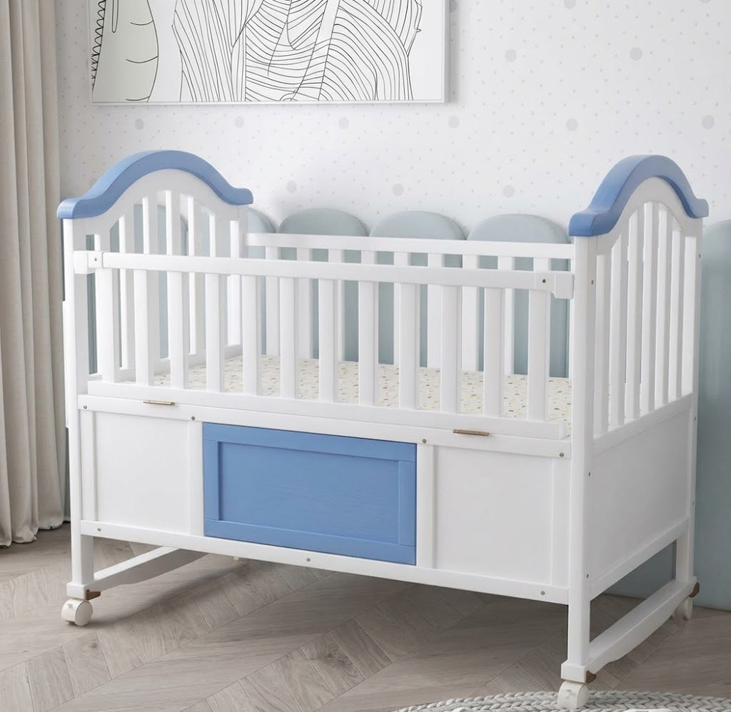multi-functional Rocking Baby Crib with Storage