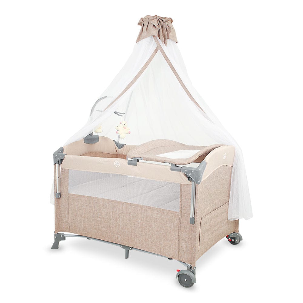 Deluxe Baby Playpen & Bassinet Combo