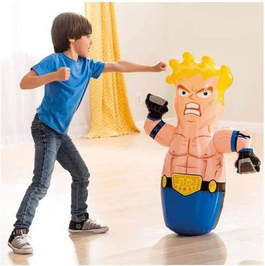 3D Inflatable Boxer Bop Bag