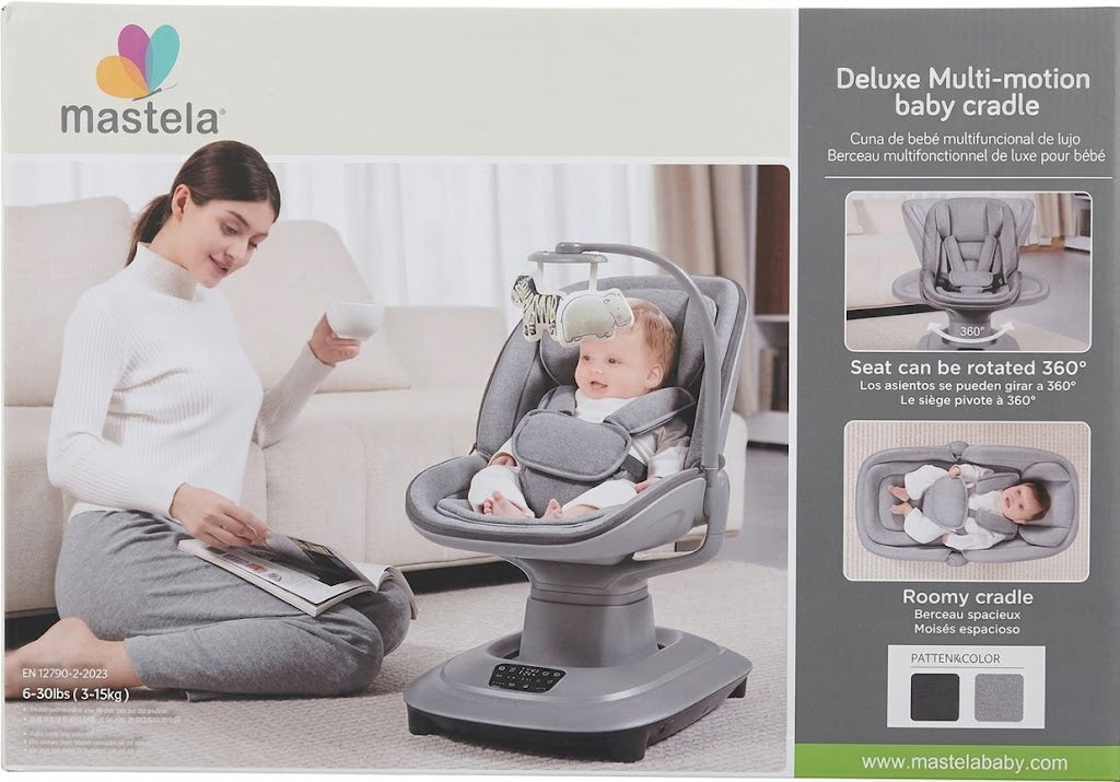 Mastela Deluxe Multi-Motion Baby Cradle