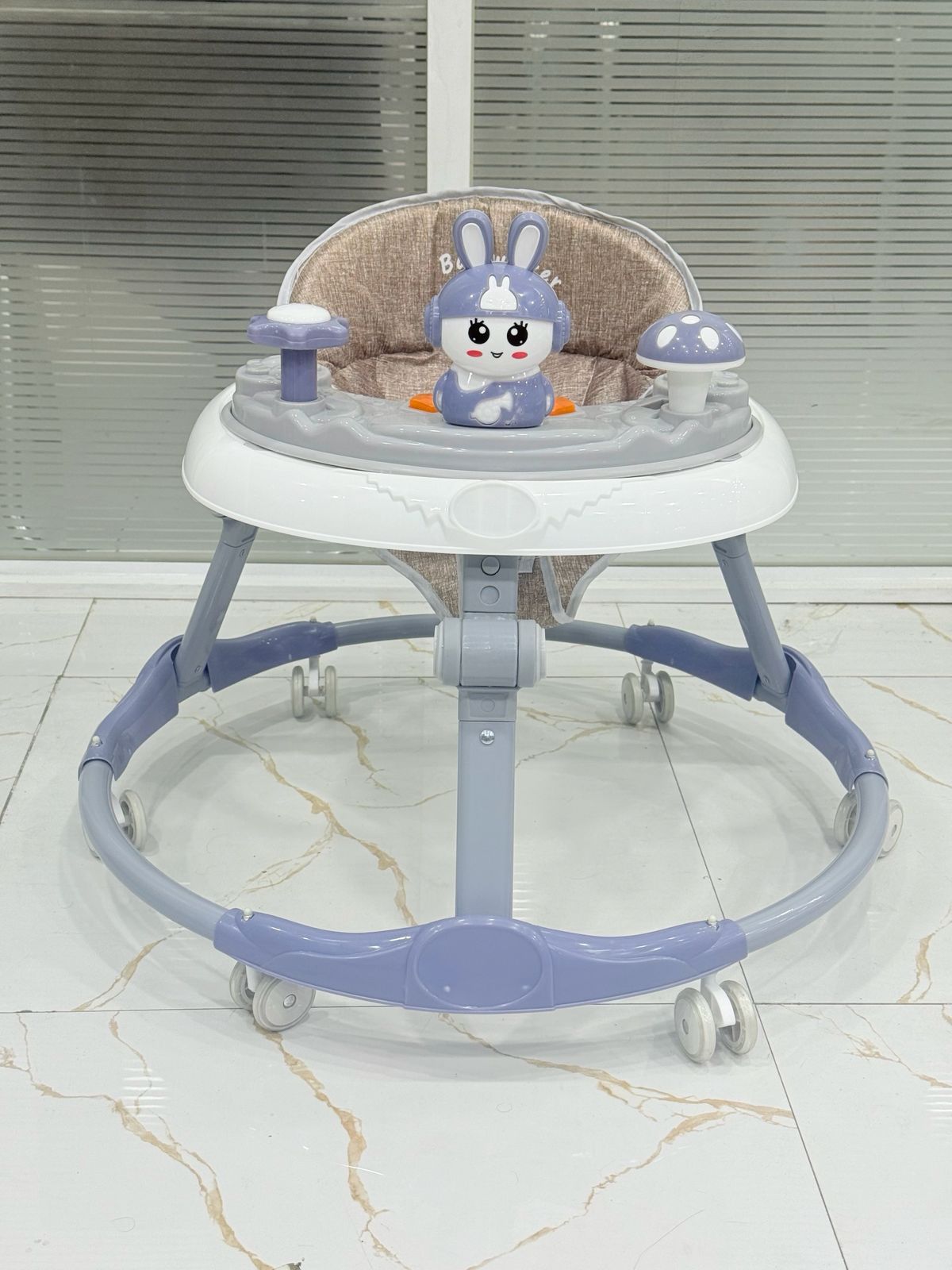Purple Bunny Activity Baby Walker