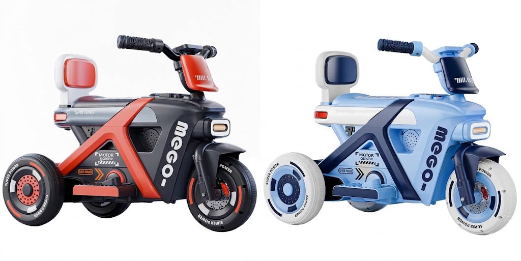Mego Kids Electric Power Tricycle Bike