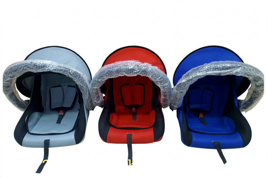 Baby Carry Cot + Car Seat - 3 Colors Set - Canopy Design