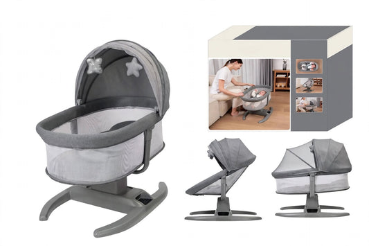 Mastela Model 8405 - 5-in-1 Electric Auto Swing Bassinet
