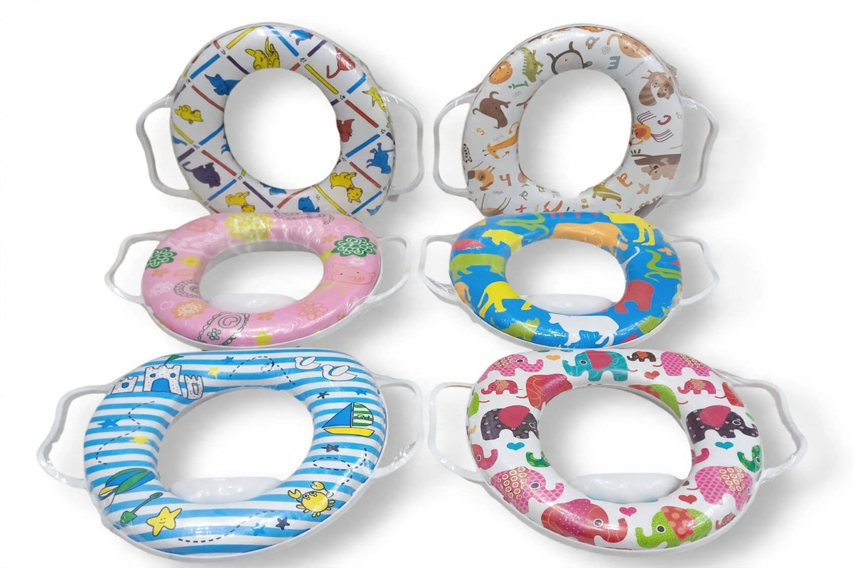 Soft Cushion Baby Toilet Training Seat with Handles