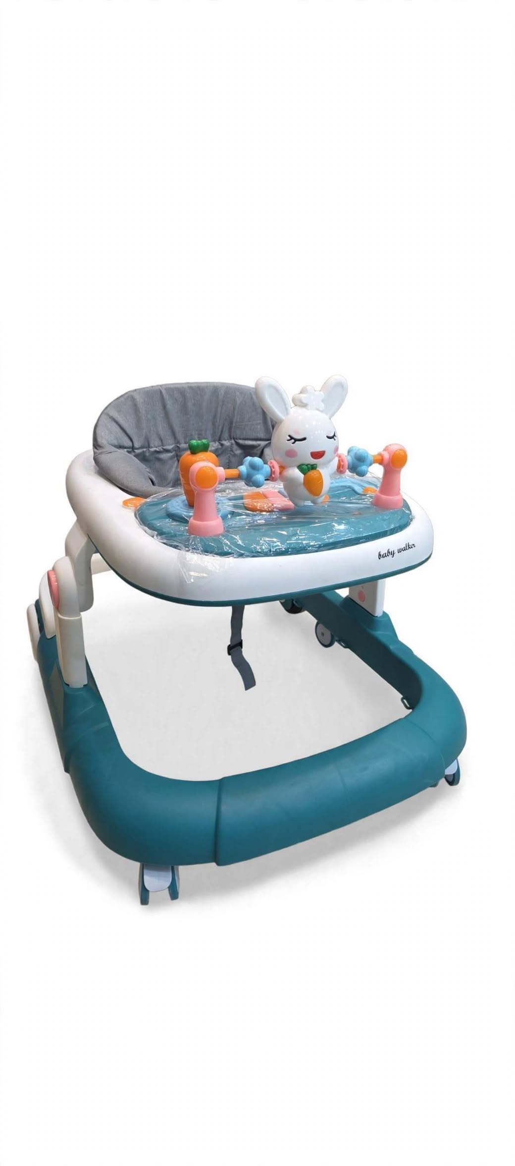 Claf.Baby 2-in-1 Baby Walker + Activity Walker - Bunny Edition